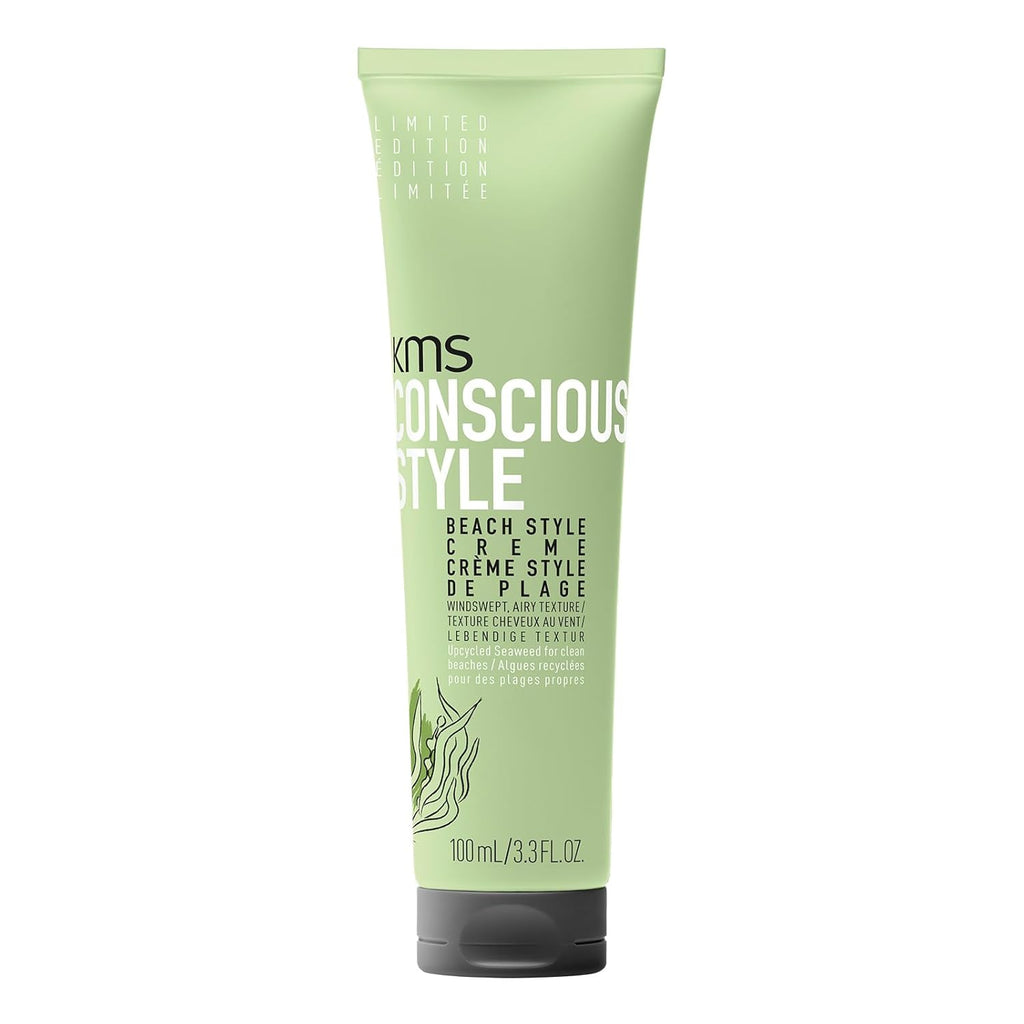 KMS CONSCIOUS STYLE Beach Style Creme 3.3 oz / 100 ml | Hold 3/5, Shine 0/5