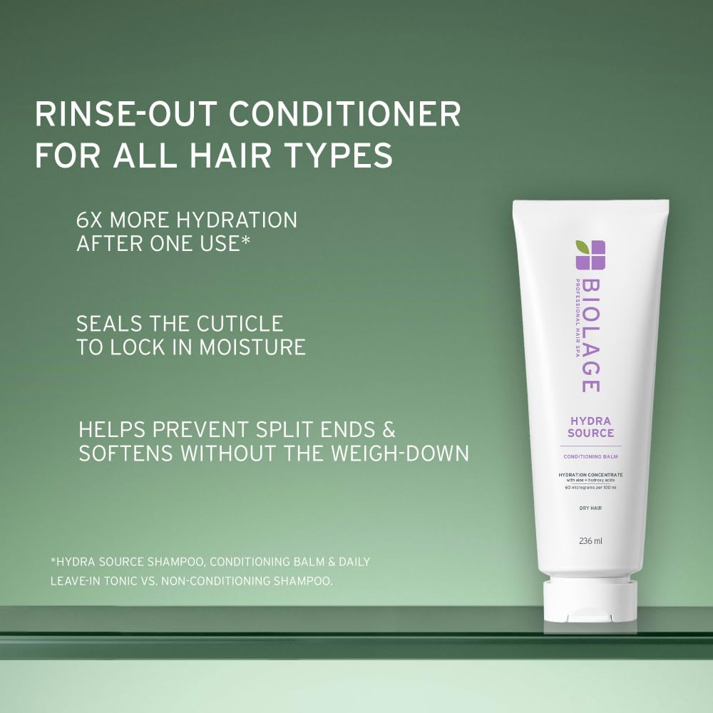 Biolage Hydra Source Conditioning Balm 8 oz / 236 ml | For Dry Hair
