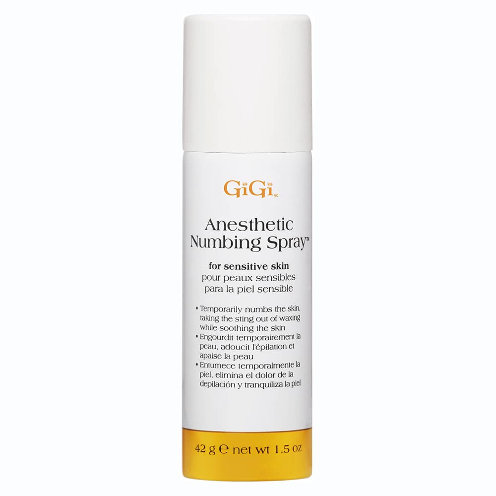 073930007258 - GiGi Anesthetic Numbing Spray 1.5 oz / 42 g | For Sensitive Skin