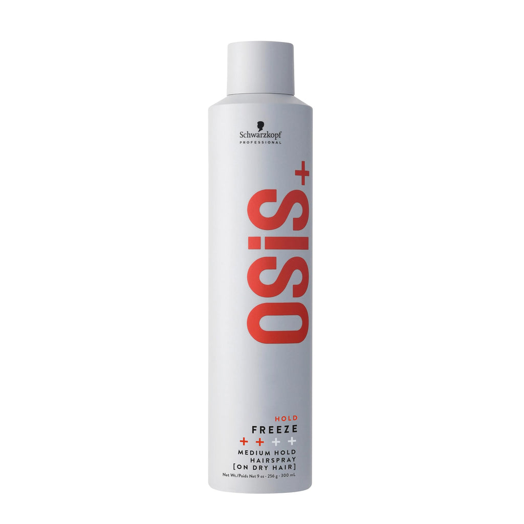 Schwarzkopf OSIS+ Freeze Medium Hold Hairspray 9 oz / 300 ml | Hold 2/4