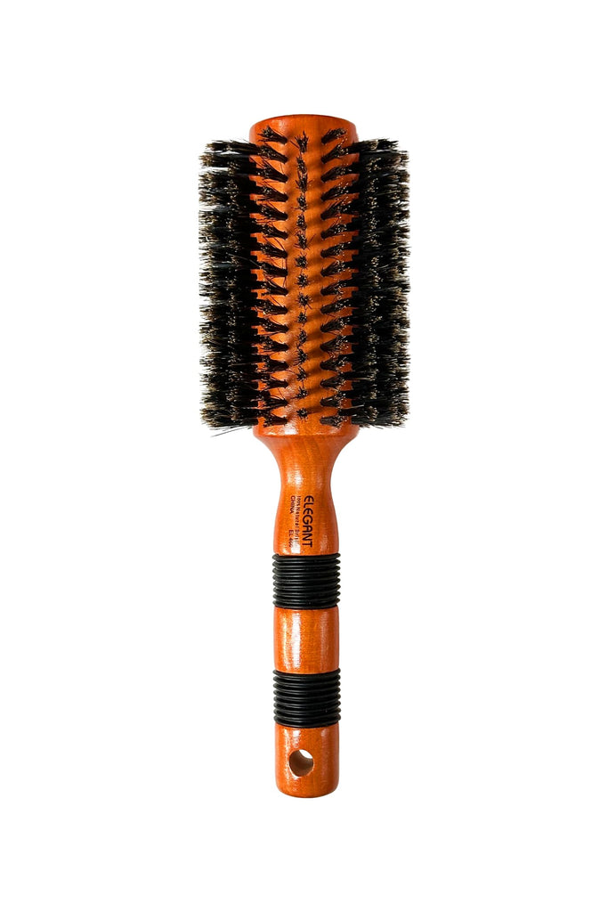 Elegant #460 Round Boar Hairbrush - Large (3") | 18 Rows