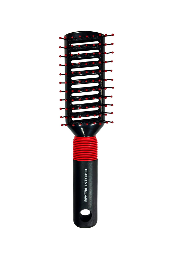Elegant #608 Vented Tunnel Pin Hair Brush (8.5")