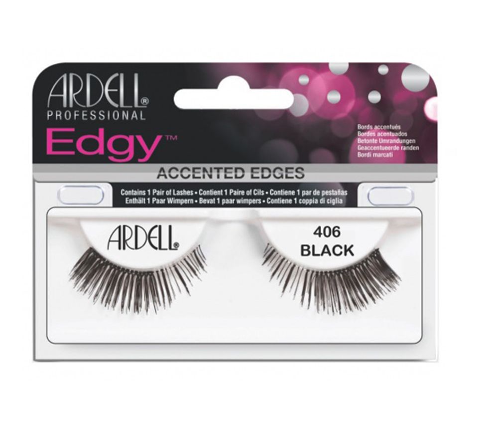 Ardell Edgy Black Lashes 406 - 074764614711