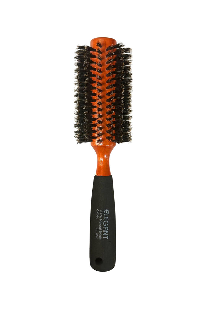 Elegant #854 Round Boar Hairbrush -  14 Rows (2.5")