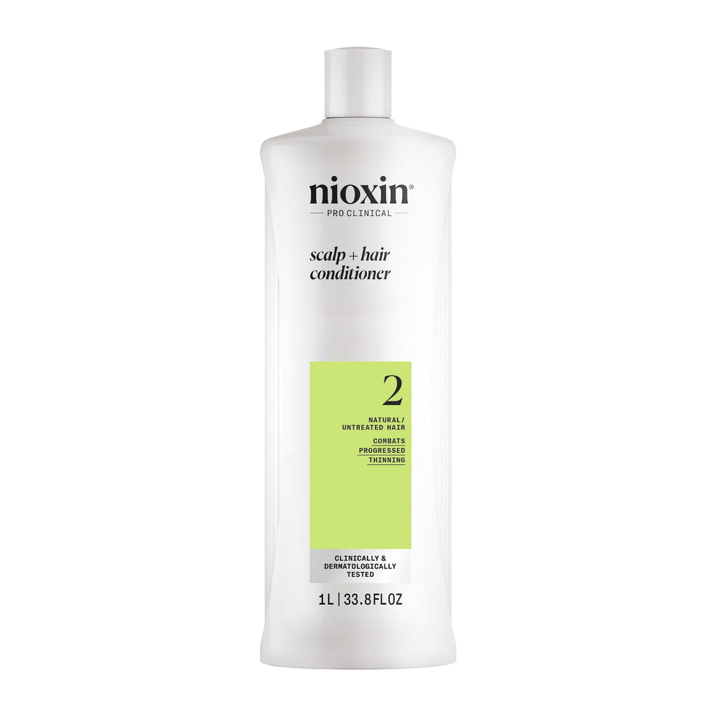 Nioxin System 2 Scalp + Hair Conditioner Liter / 33.8 oz | Natural / Untreated Hair