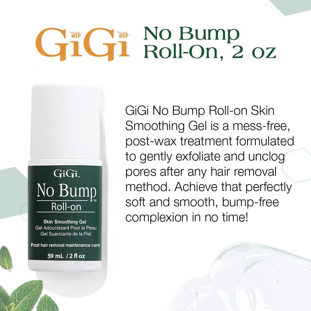 073930072409 - GiGi No Bump Roll-On 2 oz / 59 ml | Skin Smoothing Gel