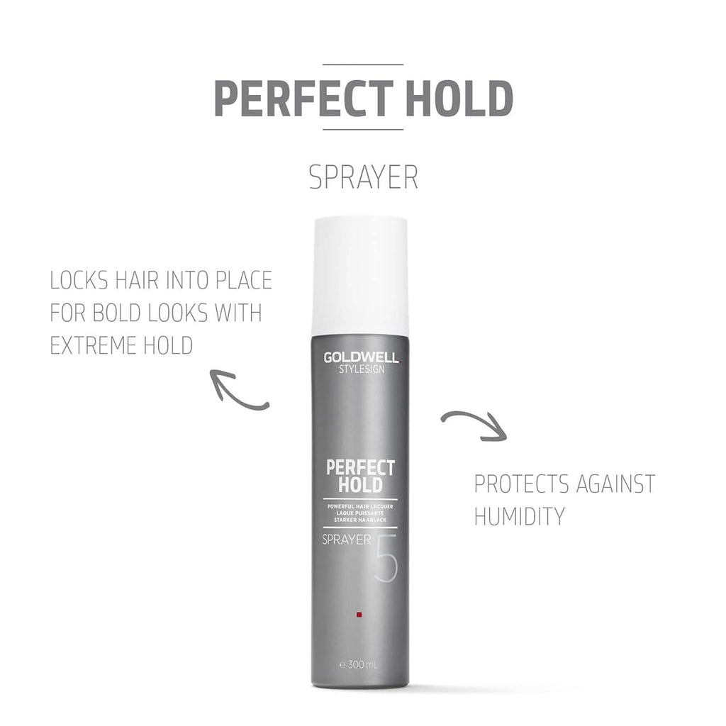 4021609275343 - Goldwell Stylesign PERFECT HOLD Sprayer Powerful Hair Lacquer 8.2 oz / 235 ml | Hold 5/5