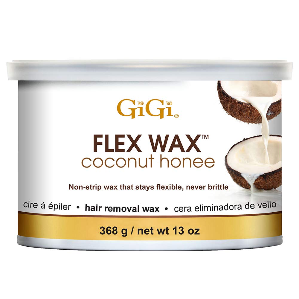 73930034902 - GiGi Hair Removal Wax 13 oz / 368 g - Coconut Honee Flex Wax