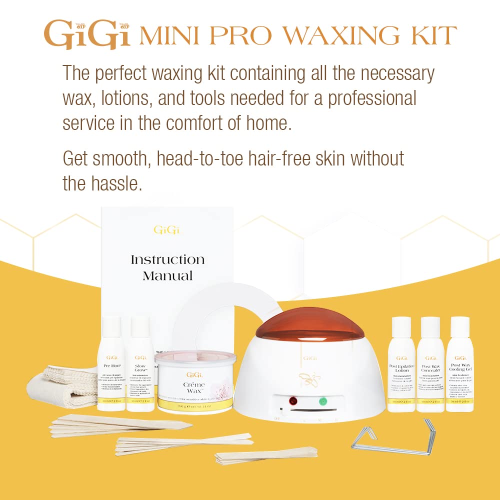 073930014003 - GiGi Mini Pro Kit | Hair Removal Waxing Kit