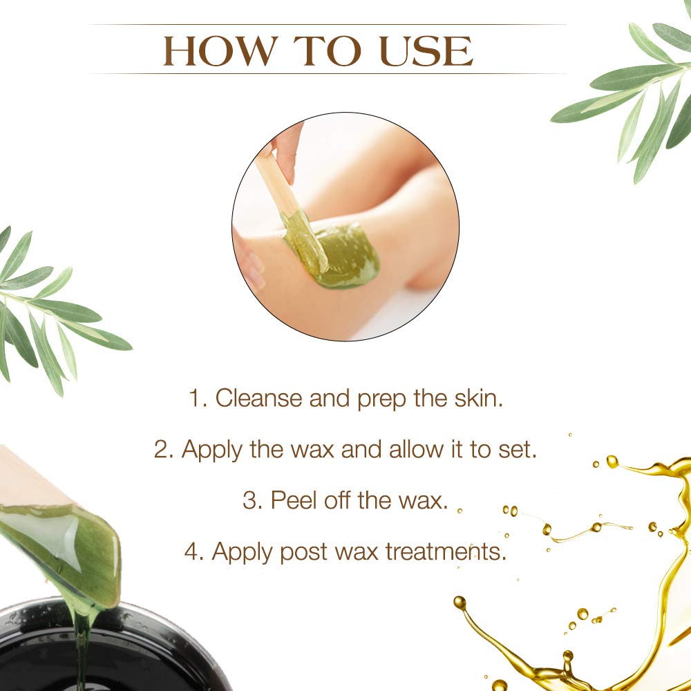 073930034803 - GiGi Hair Removal Wax 13 oz / 368 g - Flex Wax Olive Oil