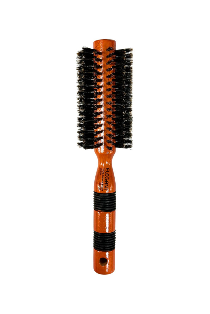Elegant #458 Round Boar Hairbrush -  Small (2.25") | 12 Rows