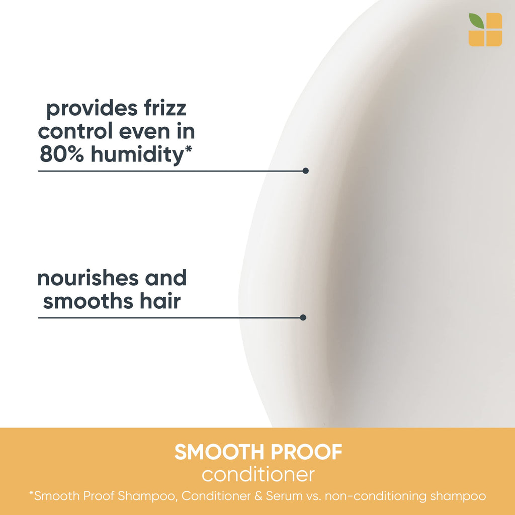 Biolage Smooth Proof Conditioner 13.5 oz / 400 ml | For Frizzy Hair - 884486151889