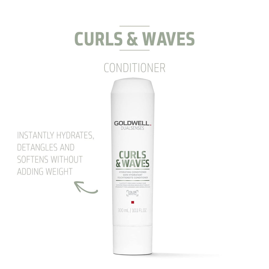 4021609062240 - Goldwell Dualsenses CURLS & WAVES Hydrating Conditioner 10.1 oz / 300 ml