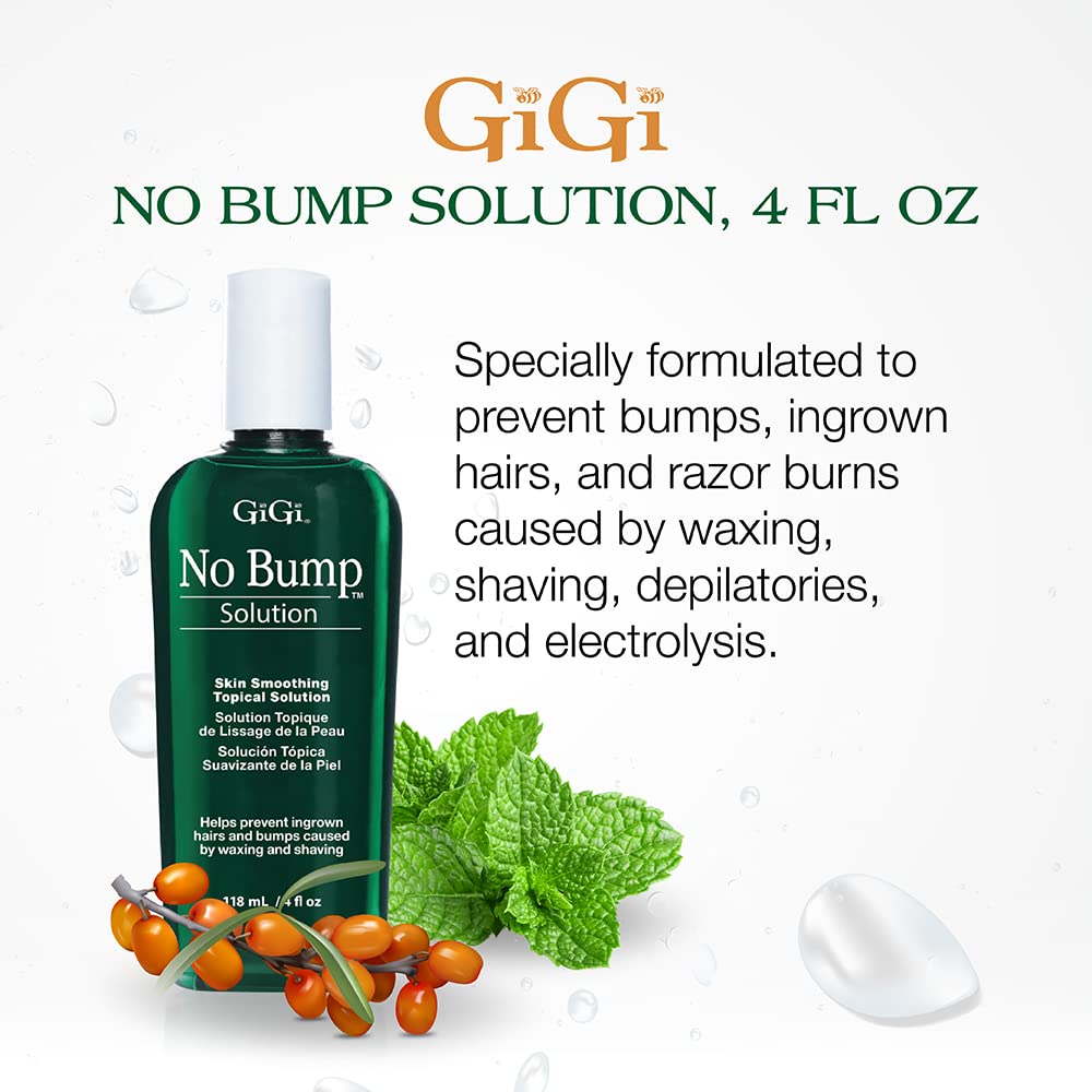 073930072102 - GiGi No Bump Solution 4 oz / 118 ml | Skin Smoothing Topical Solution