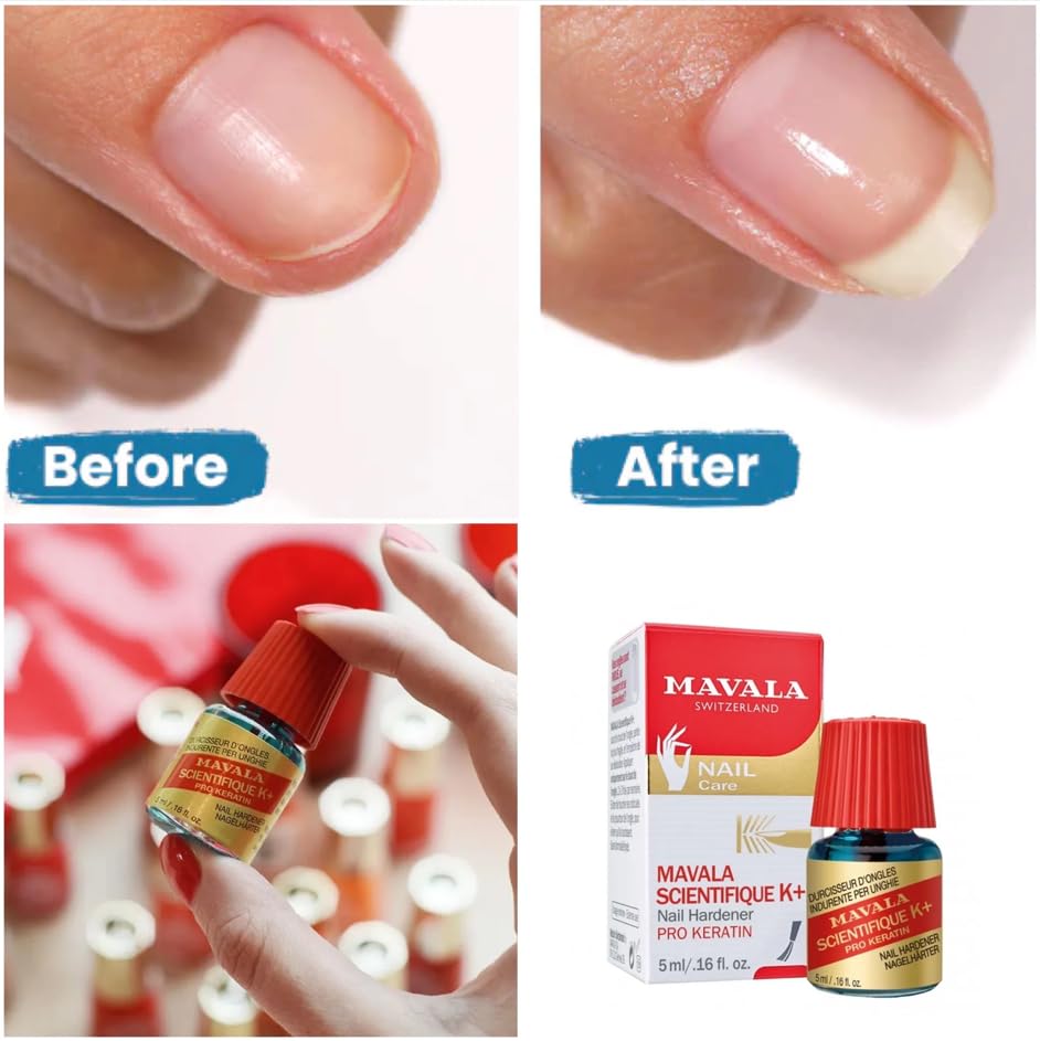 Mavala SCIENTIFIQUE K+ Nail Hardener 0.16 oz / 15 ml | Nail Care