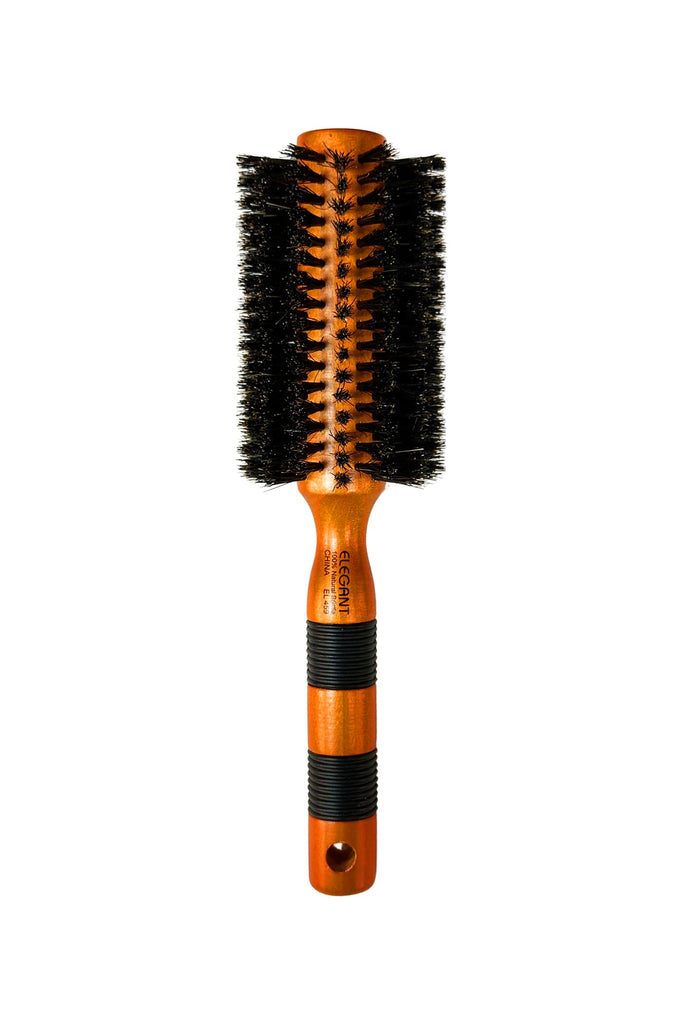 Elegant #459 Round Boar Hairbrush - Medium (2.5") | 14 Rows