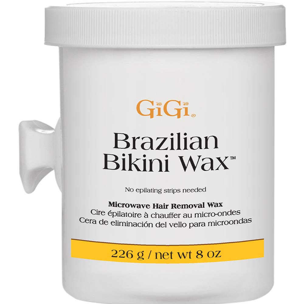 73930091202 - GiGi Microwave Hair Removal Wax 8 oz / 226 g - Brazilian Bikini Wax | Microwave Formula