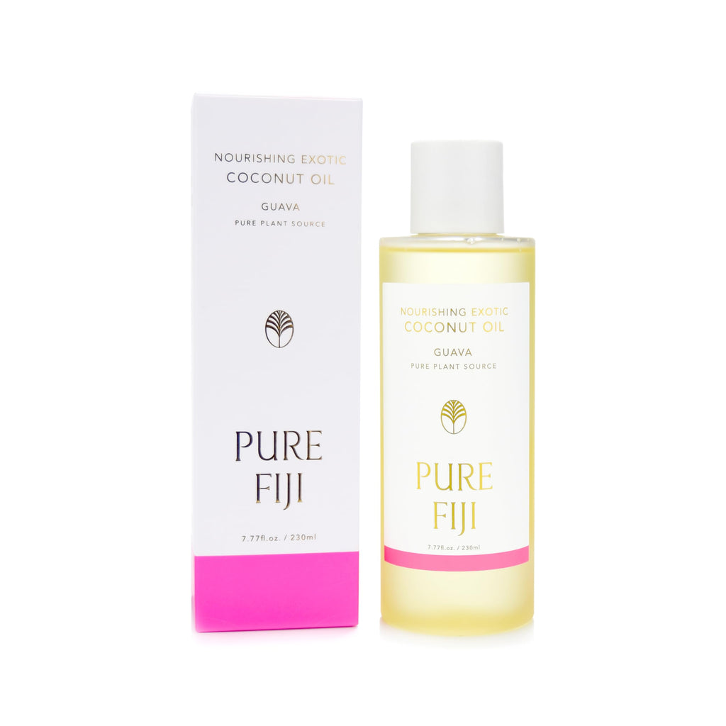 Pure Fiji Nourishing Exotic Coconut Oil 7.77 oz / 230 ml - Guava