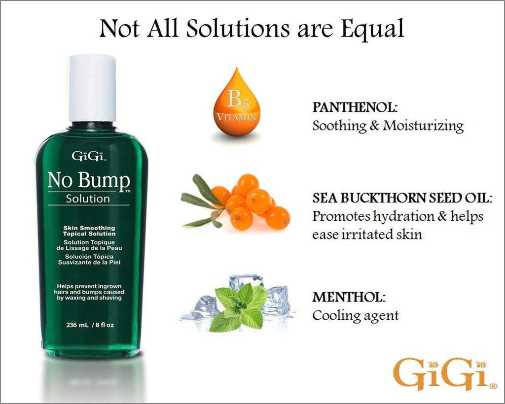 073930071709 - GiGi No Bump Solution 8 oz / 236 ml | Skin Smoothing Topical Solution