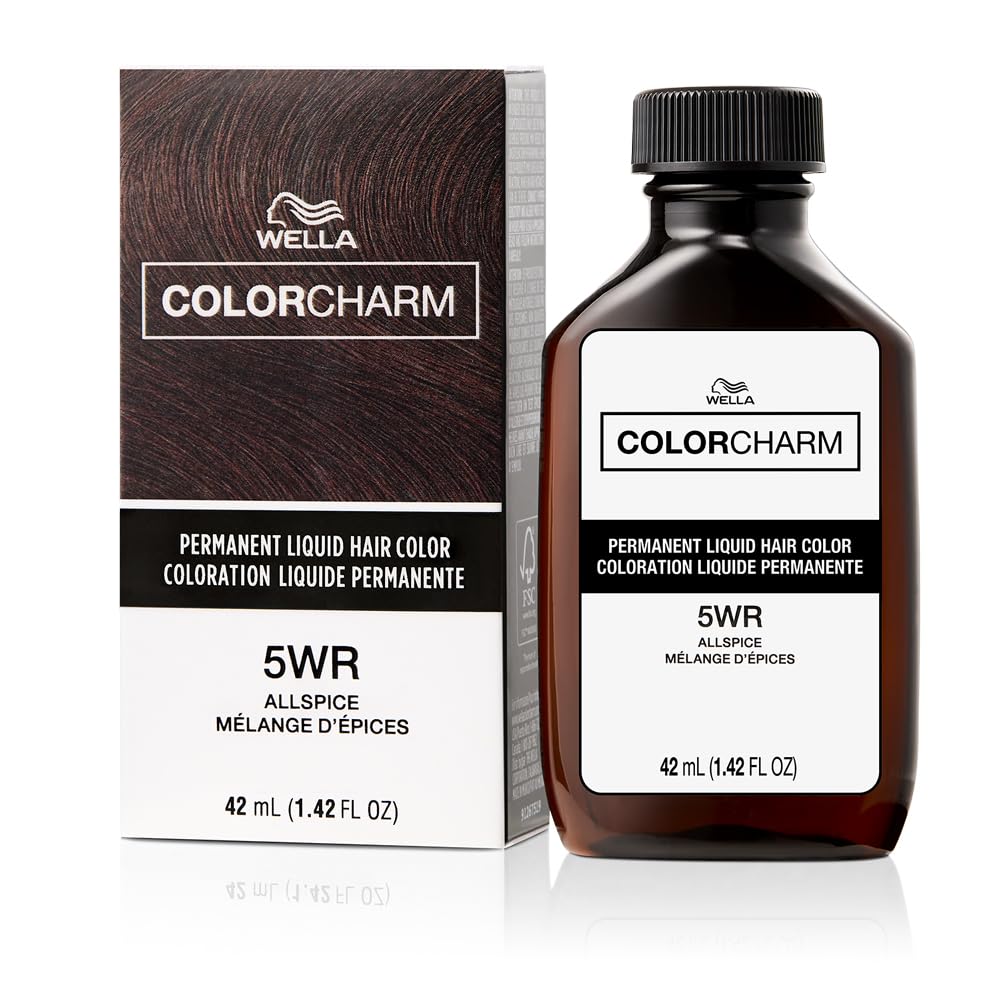 Wella ColorCharm Permanent Liquid Hair Color 42 ml / 1.4 oz - 5WR Allspice