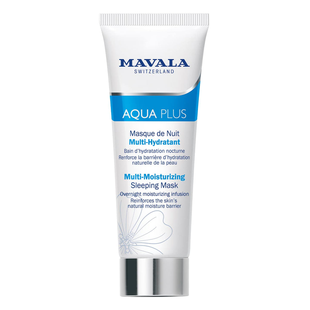 Mavala AQUA PLUS Multi-Moisturizing Sleeping Mask 2.6 oz / 75 ml | Skin Solutions