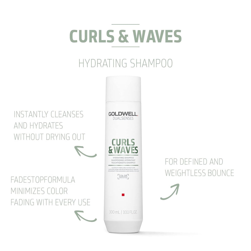 4021609029809 - Goldwell Dualsenses CURLS & WAVES Hydrating Shampoo 10.1 oz / 300 ml