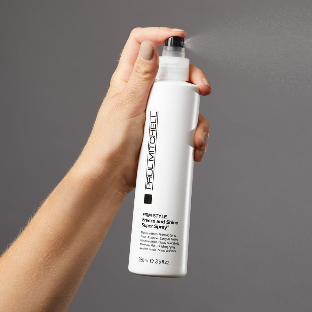 Paul Mitchell FIRM STYLE Freeze And Shine Super Spray 8.5 oz / 250 ml | Maximum Hold - Finishing Spray