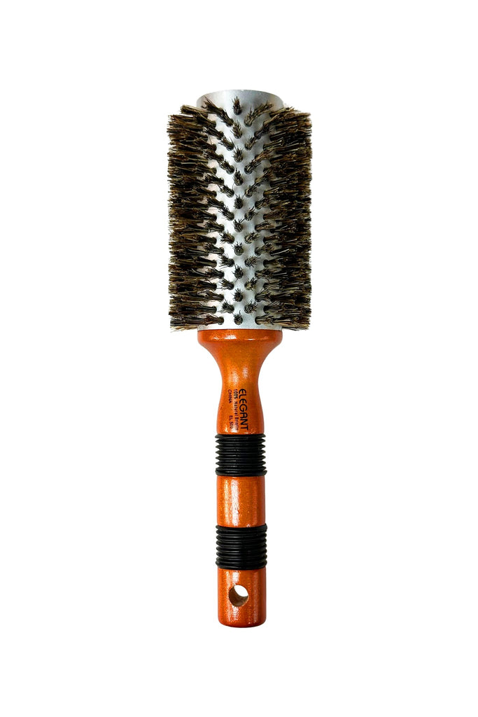 Elegant #509 Round V-Shaped Thermal Boar Hairbrush - Large (2.5")