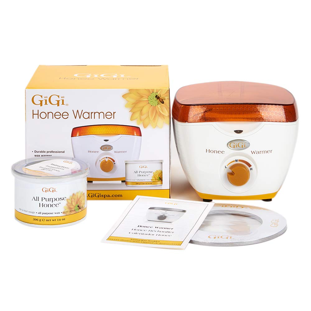 073930002109 - GiGi Honee Wax Warmer | Hair Removal Waxing Kit