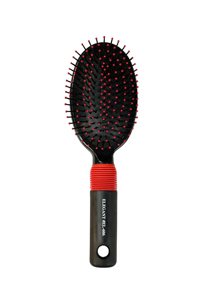 Elegant #606 Large Oval Cushion Pin Hair Brush (9.25")