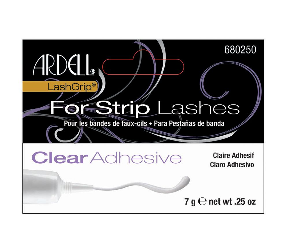 Ardell LashGrip ClearAdhesive 7 g / 0.25 oz | Clear Eyelash Adhesive - 074764650566