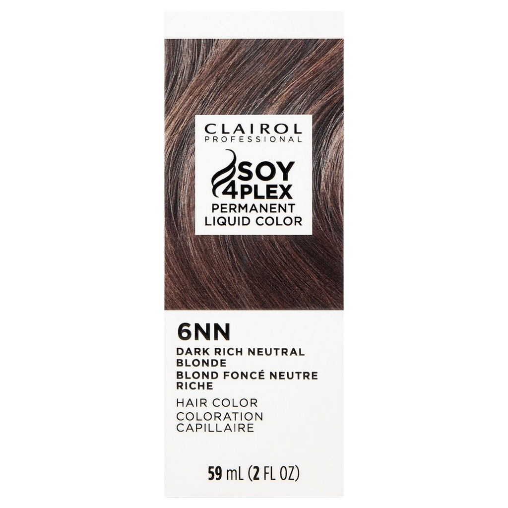 Clairol Professional Soy4Plex LiquiColor Permanent Hair Color - 6NN (Dark Rich Neutral Blonde)