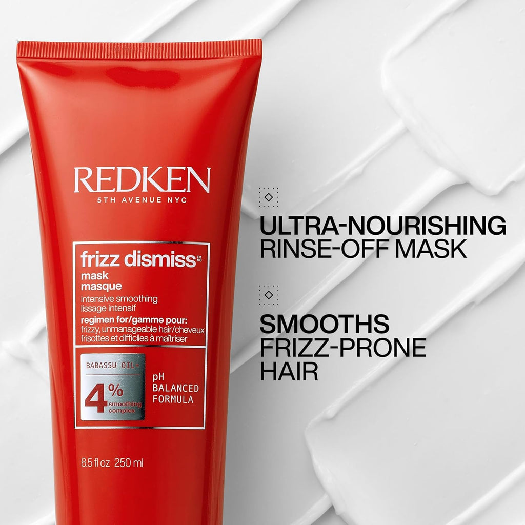RedKen Frizz Dismiss Mask 8.5 oz / 250 ml | For Frizzy / Unmanageable Hair