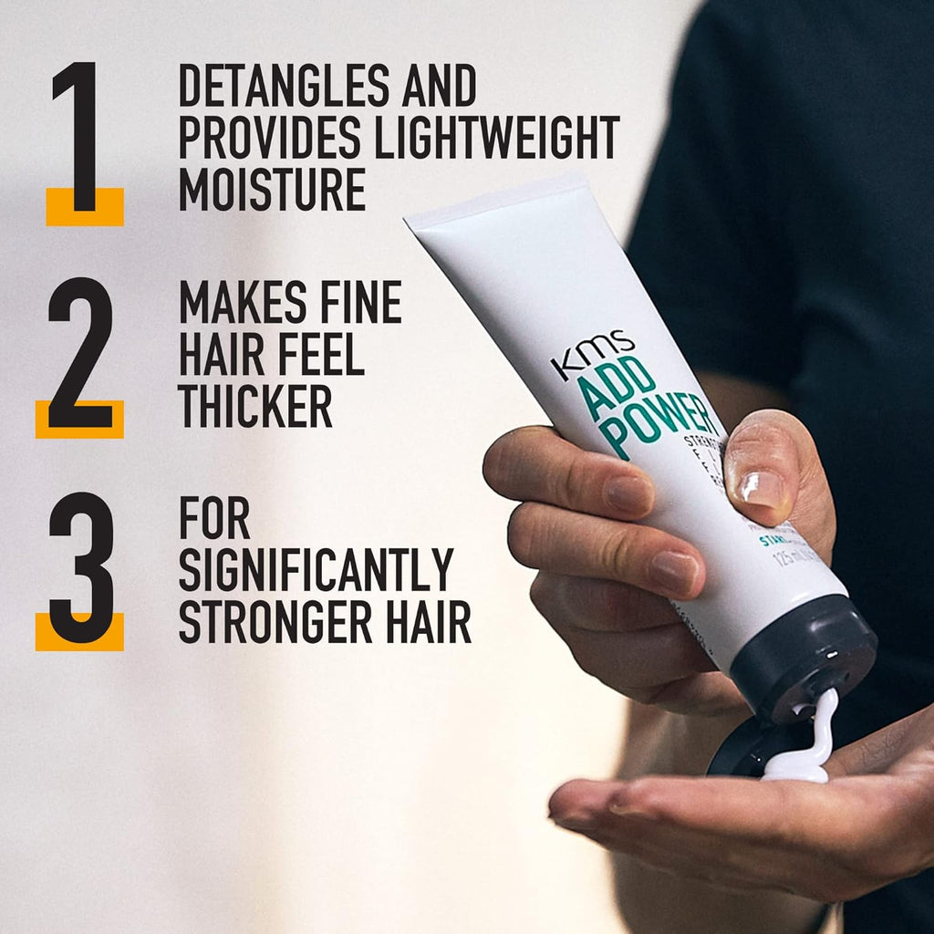 KMS ADD POWER Strengthening Fluid 4.2 oz / 125 ml | Protein, Strength & Thickening