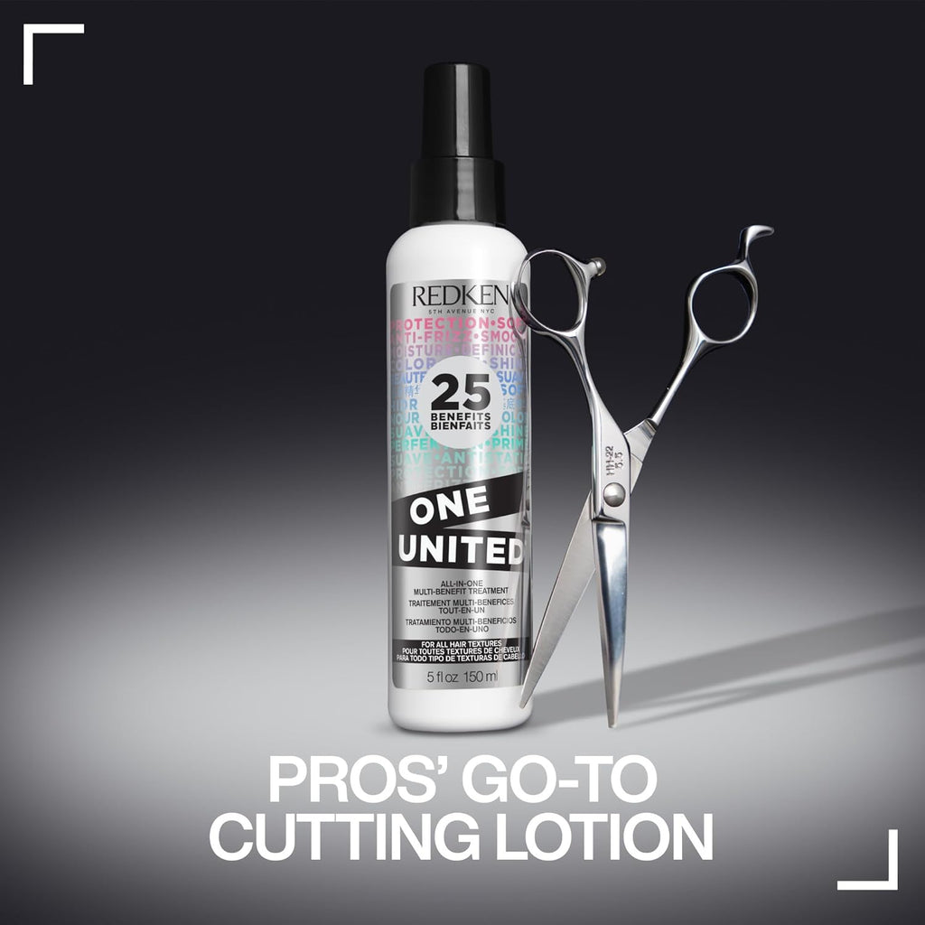 Redken 25 Benefits One United All-In-One Multi-Benefit Treatment Spray 5 oz / 150 ml | For All Hair Textures