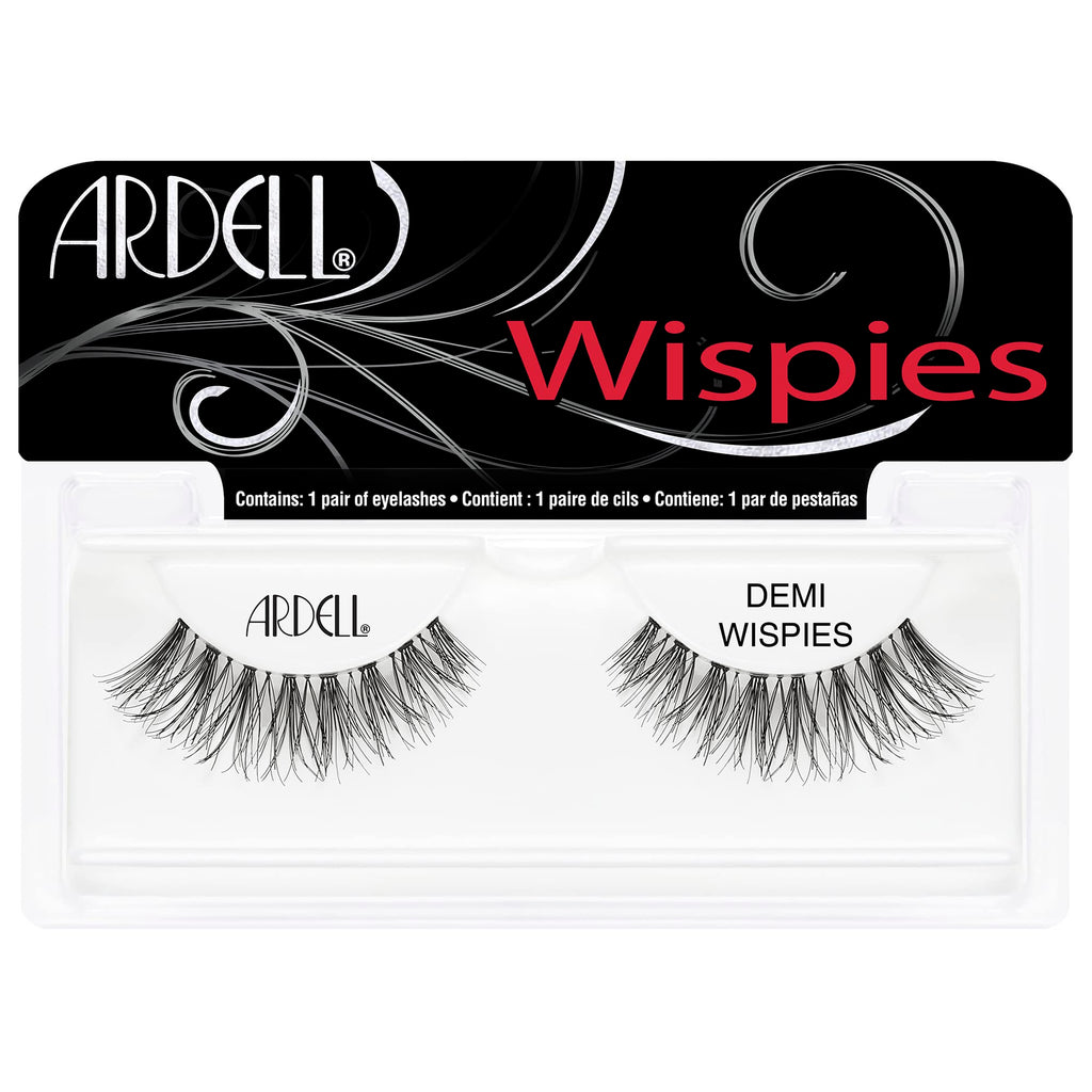 Ardell Wispies Feathered Lashes - Demi Wispies Black - 074764650122