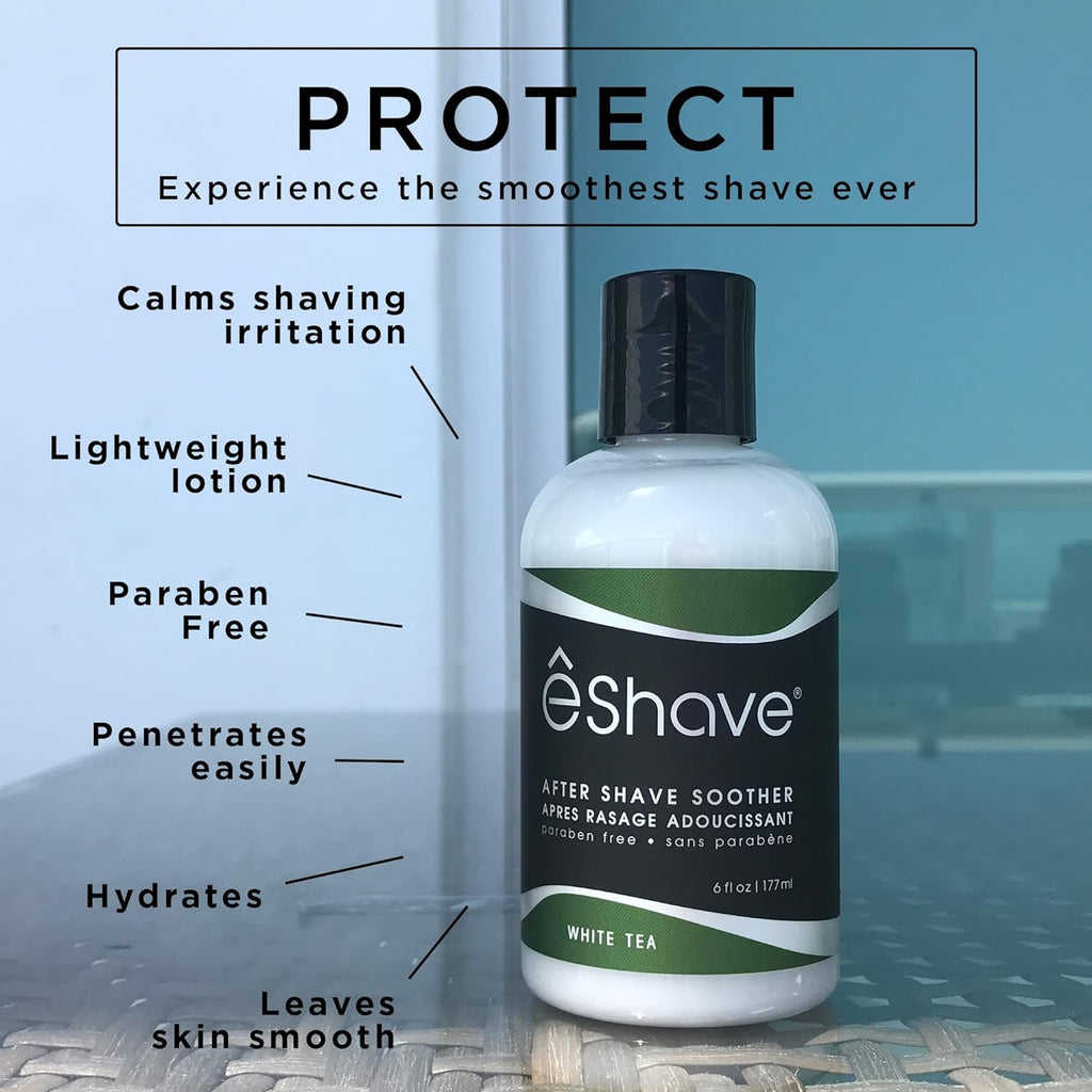 613443260094 - eShave After Shave Soother 6 oz / 177 ml - White Tea