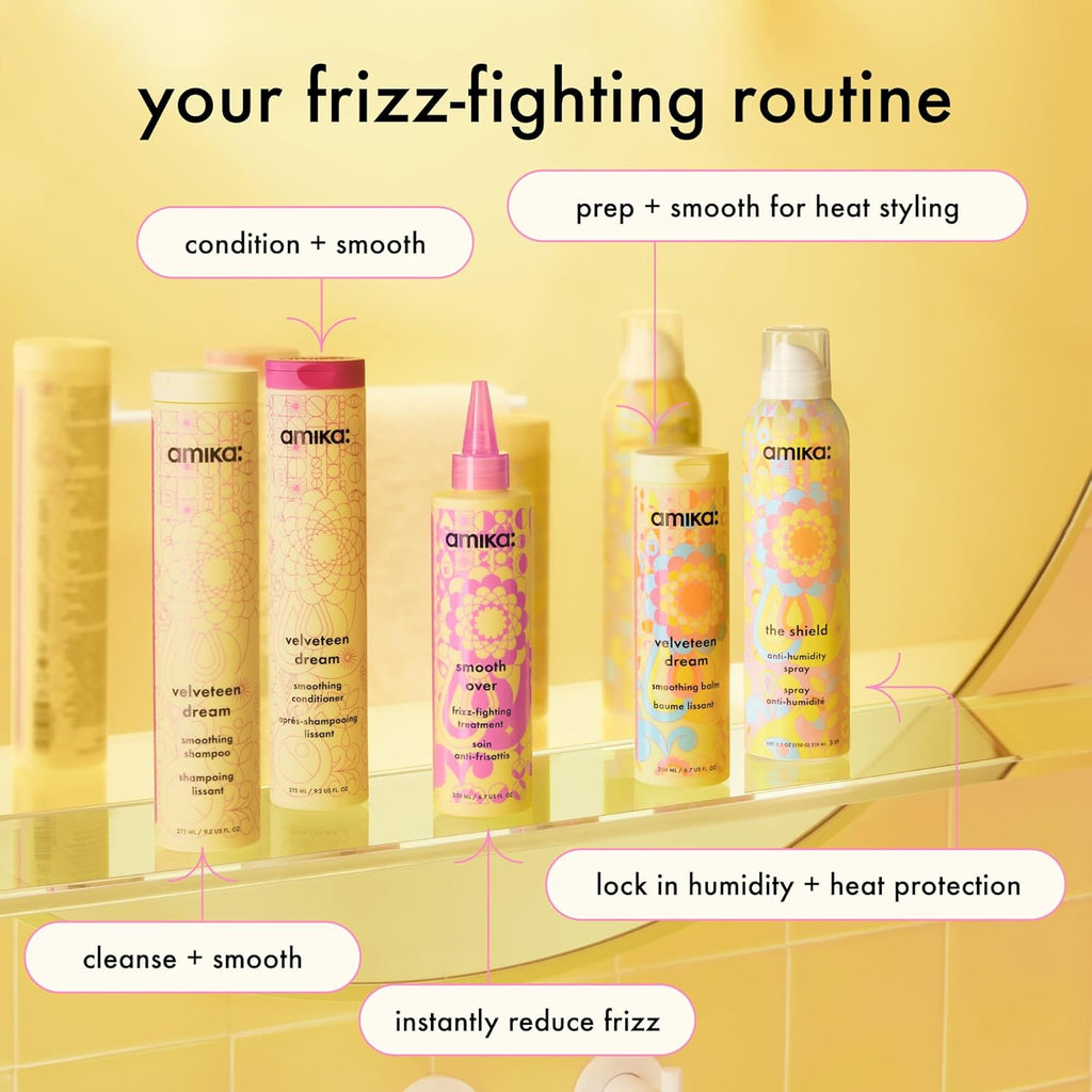 Amika SMOOTH OVER Frizz-Fighting Treatment 6.7 oz / 200 ml