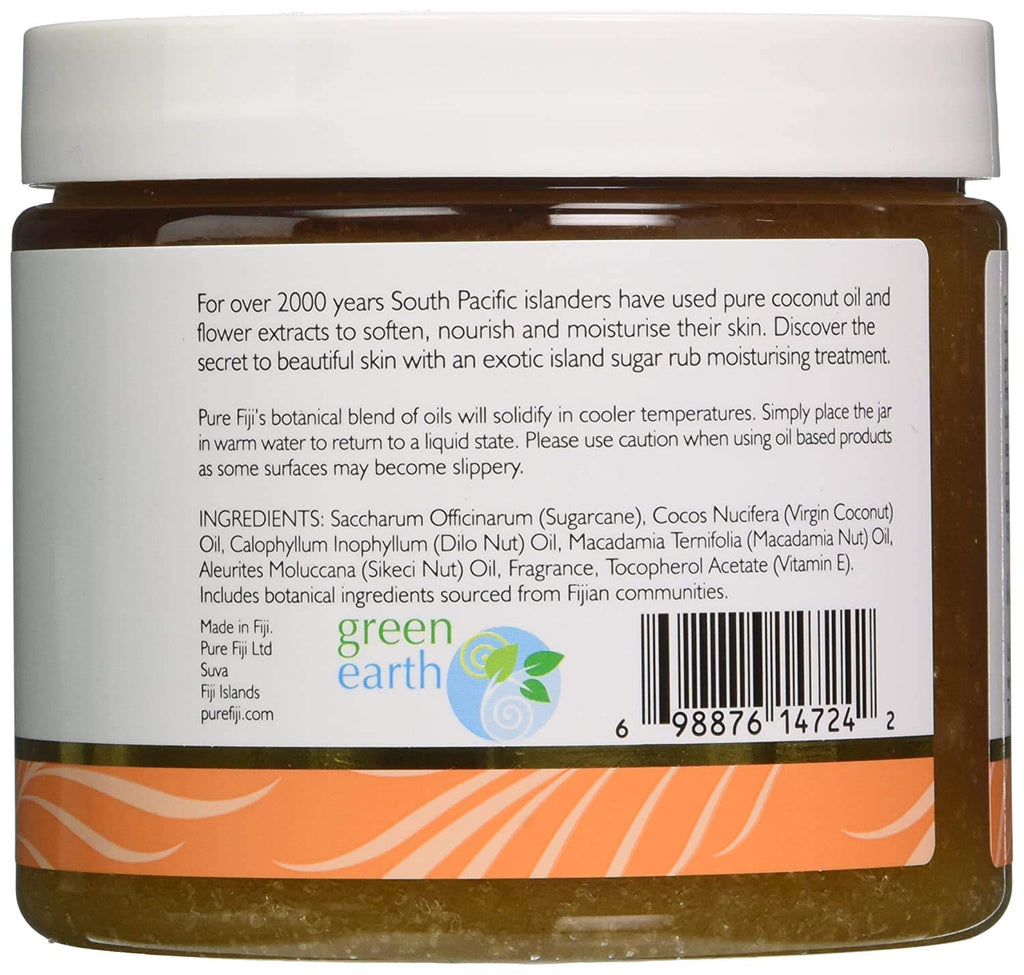 698876147242 - Pure Fiji Coconut Sugar Rub 15.5 oz / 457 ml - Mango