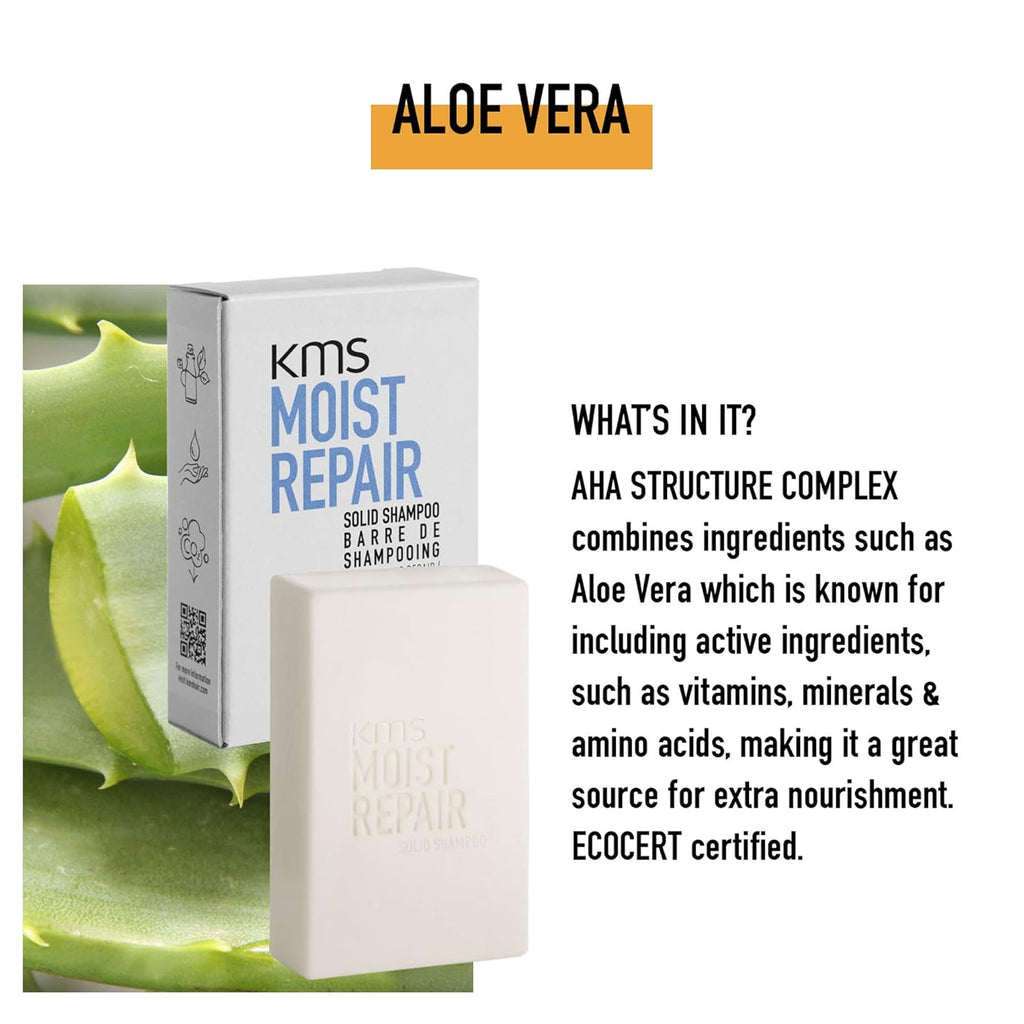 KMS MOIST REPAIR Solid Shampoo Bar 2.64 oz / 75 g