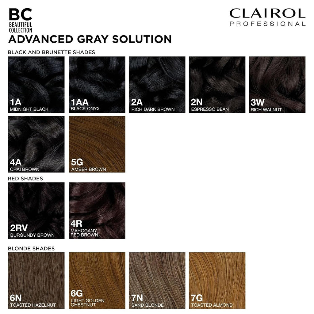 Clairol Professional Beautiful Collection Semi-Permanent Hair Color - 4R Mahogany Red Brown (Advanced Gray Solutions)