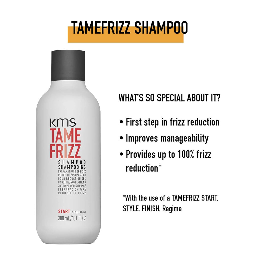 KMS TAME FRIZZ Shampoo 10.1 oz / 300 ml