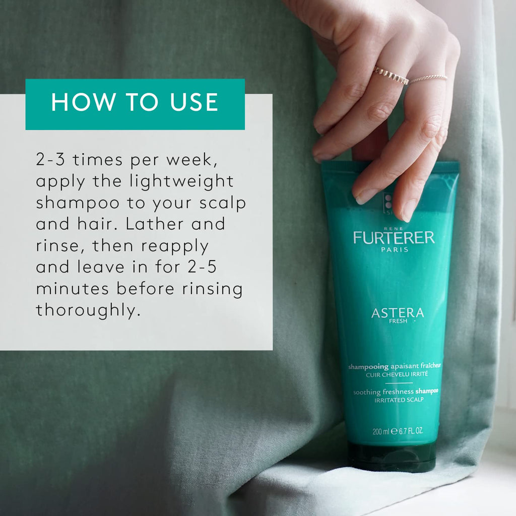 Rene Furterer ASTERA FRESH Soothing Freshness Shampoo 6.7 oz / 200 ml