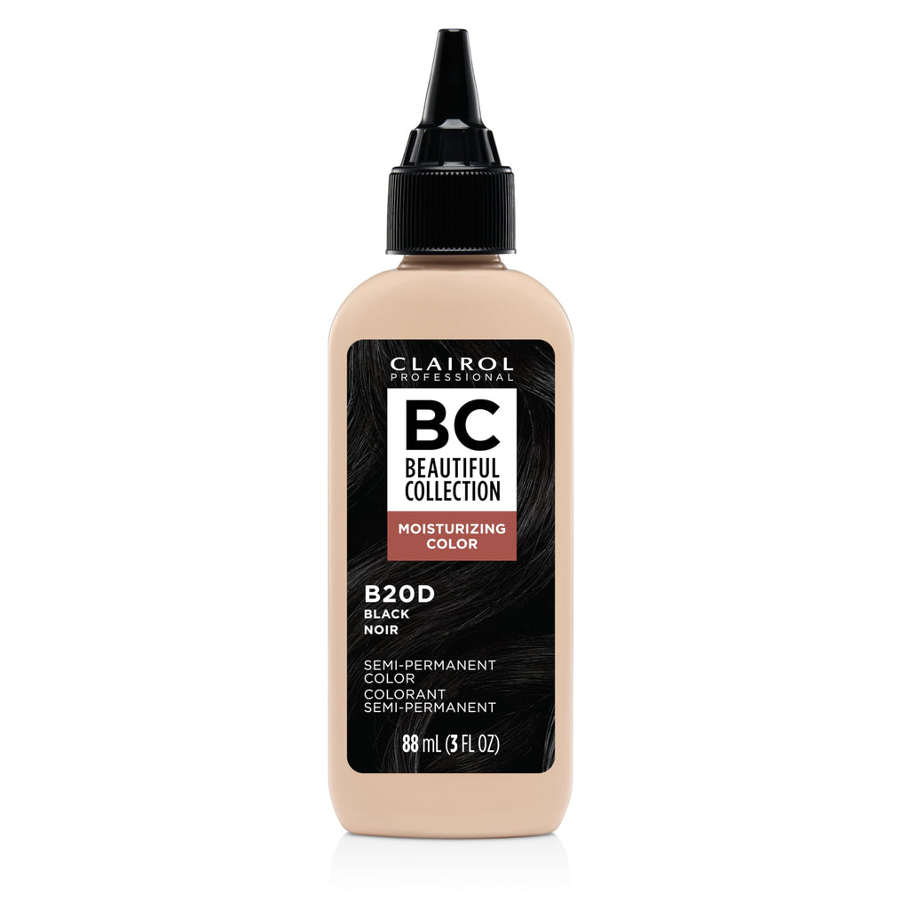 Clairol Professional Beautiful Collection Semi-Permanent Moisturizing Hair Color - B20D Black