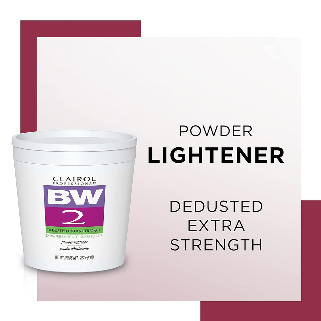 070018102737 - Clairol Professional BW2 Powder Lightener 8 oz / 227 g | Dedusted Extra Strength