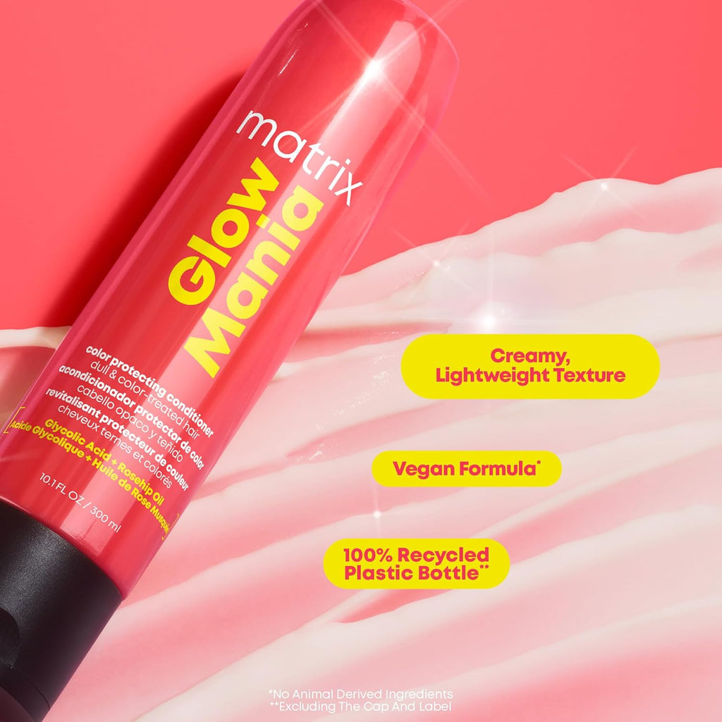 Matrix Glow Mania Color Protecting Conditioner Liter / 33.8 oz