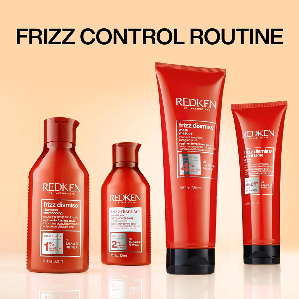 Redken Frizz Dismiss Conditioner 10.1 oz / 300 ml | For Frizzy / Unmanageable Hair