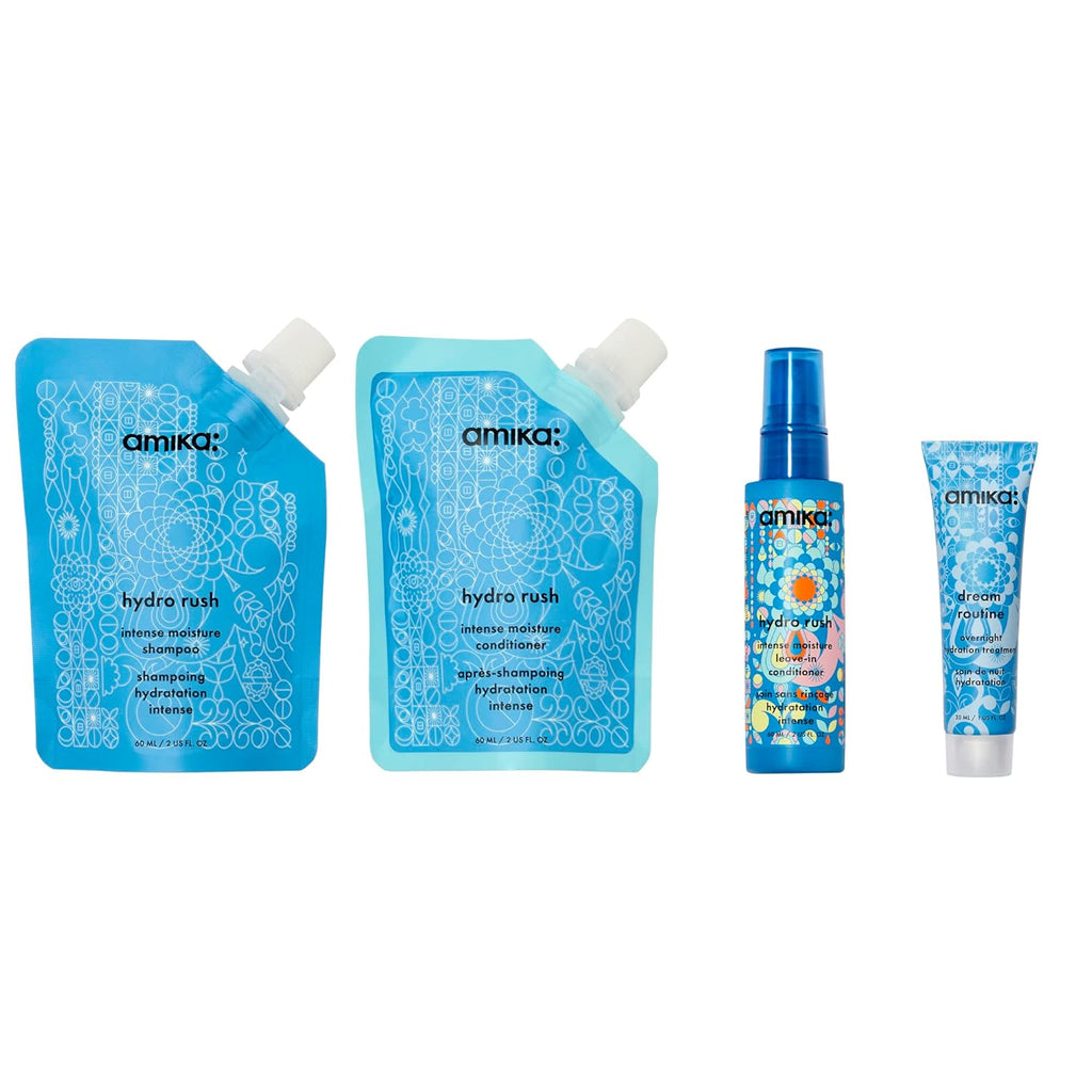 Amika Hydro Dream Hydration Routine Trial Travel Set