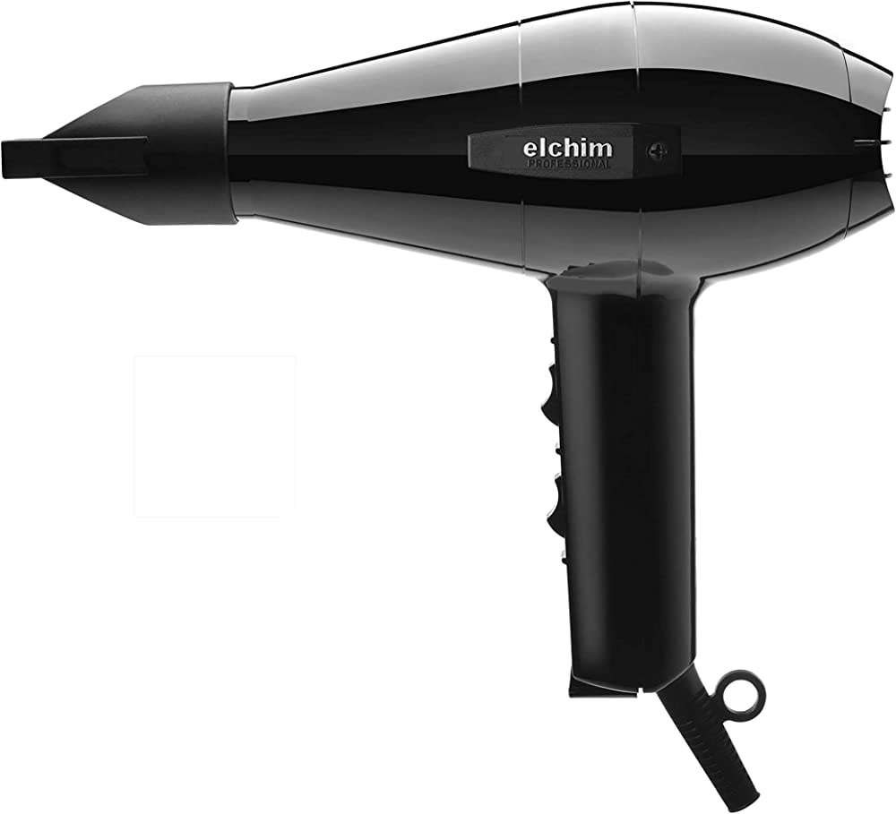 Elchim 2001 High Pressure Top Quality Professional Hair Dryer 2000 Watts - Black - 836793002118