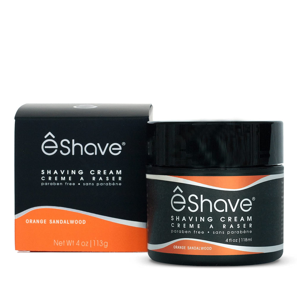 613443140044 - eShave Shave Cream 4 oz / 113 g - Orange Sandalwood